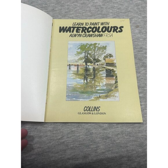Learn to Paint with Watercolors by Alwyn Crawshaw Magazines Paperback 1979 - Picture 2 of 7